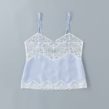 【 overlace 予約 】lace camisole -2026年8月発送予定-