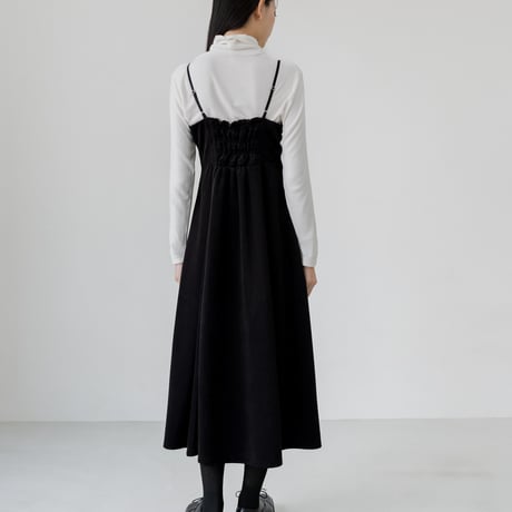 【 SUBLIMATIO 予約 】BLACK TASSEL DRESS (ワンピース) -2026年8月発送予定-