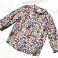【 melenani 】CHIRTS ［チャツ］  Long Sleeve Shirt (WILD FLOWER)