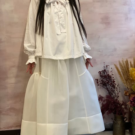 【 overlace 】volume skirt (スカート)
