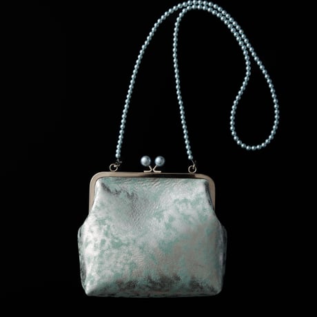 【 natsumi osawa 】 twinkle kiss-lock purse（big）-blue-