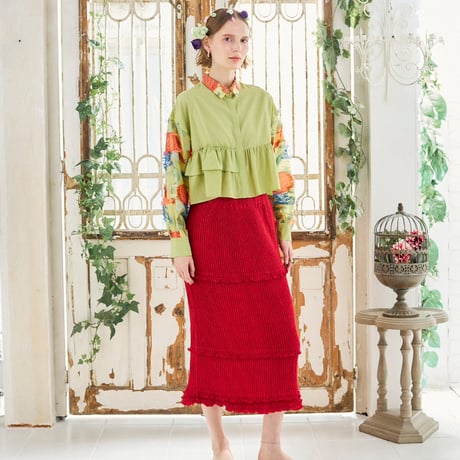 【 kwotias 】 Flora shirt (ブラウス)