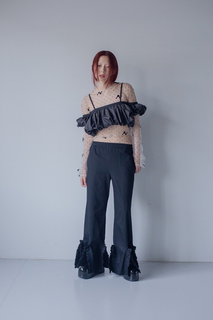 PoI 】 frill bustier skirt | 木宮商店 -蔵前-