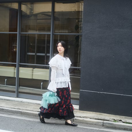 【 kwotias 予約】floating bloom tight skirt (スカート) -2026年9月発送予定-