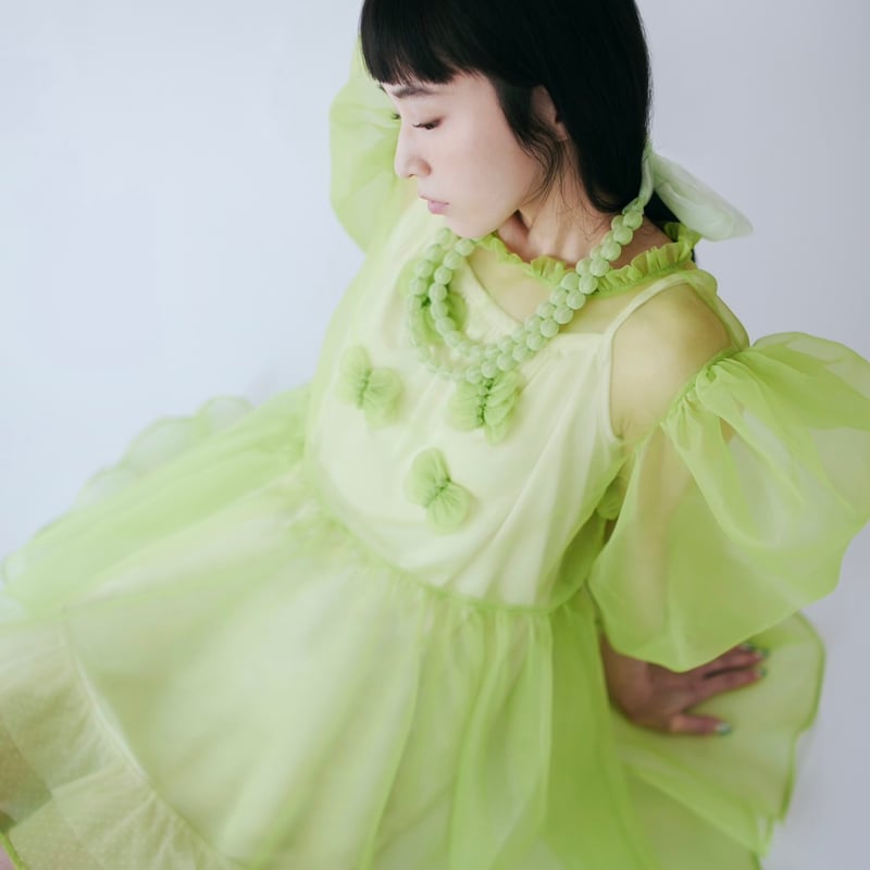 maddermadder KUMORI mini dress フリーサイズ maddermadder