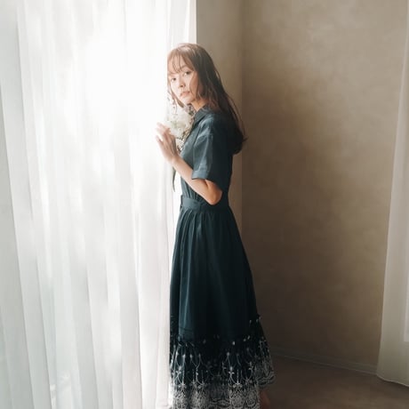 【 Ruimeme 予約 】Giselle embroidery dress (ワンピース) -2026年3月～5月発送予定-
