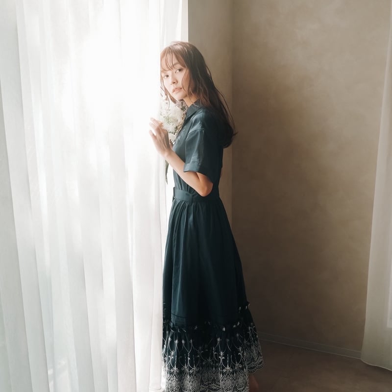 Ruimeme 予約 】Giselle embroidery dress (ワンピース)