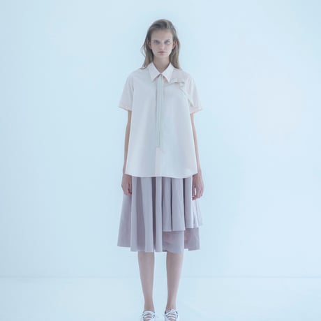 【 MIKI IMAMURA 】 Draped Shirt (シャツ)
