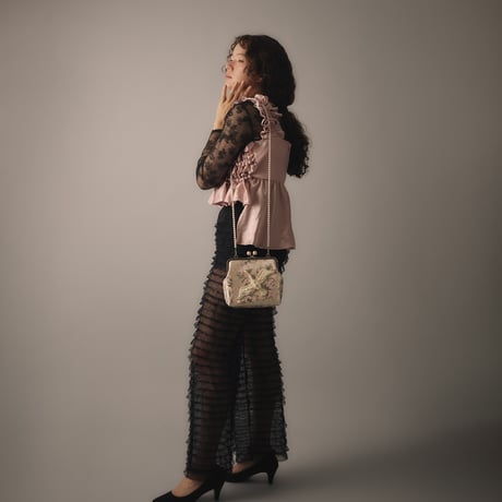 【 natsumi osawa 予約 】 tiered lace pants -2026年8月～9月発送予定-
