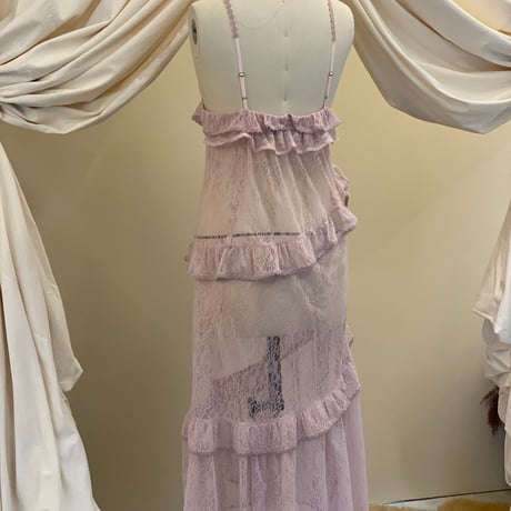 【 ritsu 予約 】Lace Camisole Dress -2026年9月～11月発送予定-