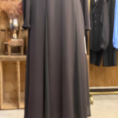 【 Kana Kawasaki 】 sheer drape dress (ワンピース)