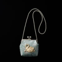 【 natsumi osawa 】 twinkle kiss-lock purse（small）白鳥座 Cygnus