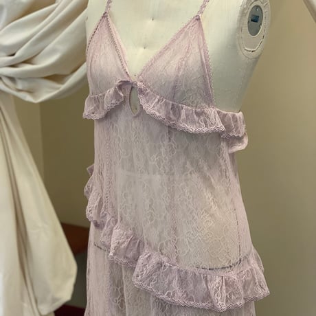 【 ritsu 予約 】Lace Camisole Dress -2026年9月～11月発送予定-