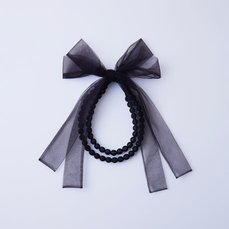 【 natsumi osawa 】 drops tulle nacklace (ネックレス)