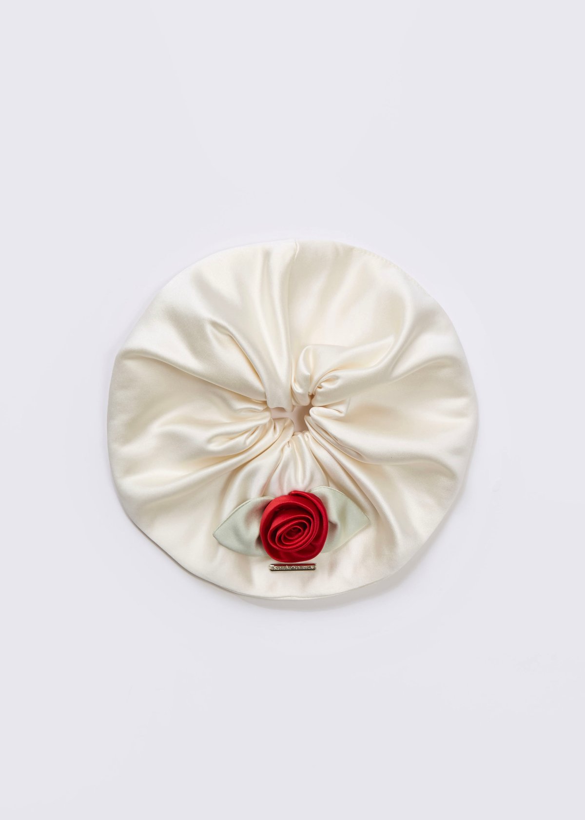 Kanako Tamura 予約 】 Satin Rose Scrunchie（シュシュ）