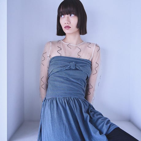 【 PoI 予約 】 tulle top nami -2027年2月発送予定-