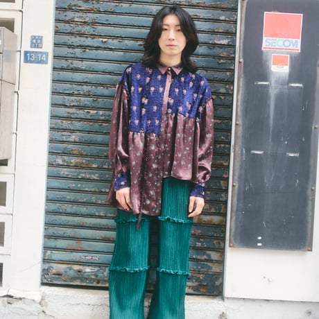 【 kwotias 予約】YABANE pleats pants (プリーツパンツ) -2026年8月発送予定-