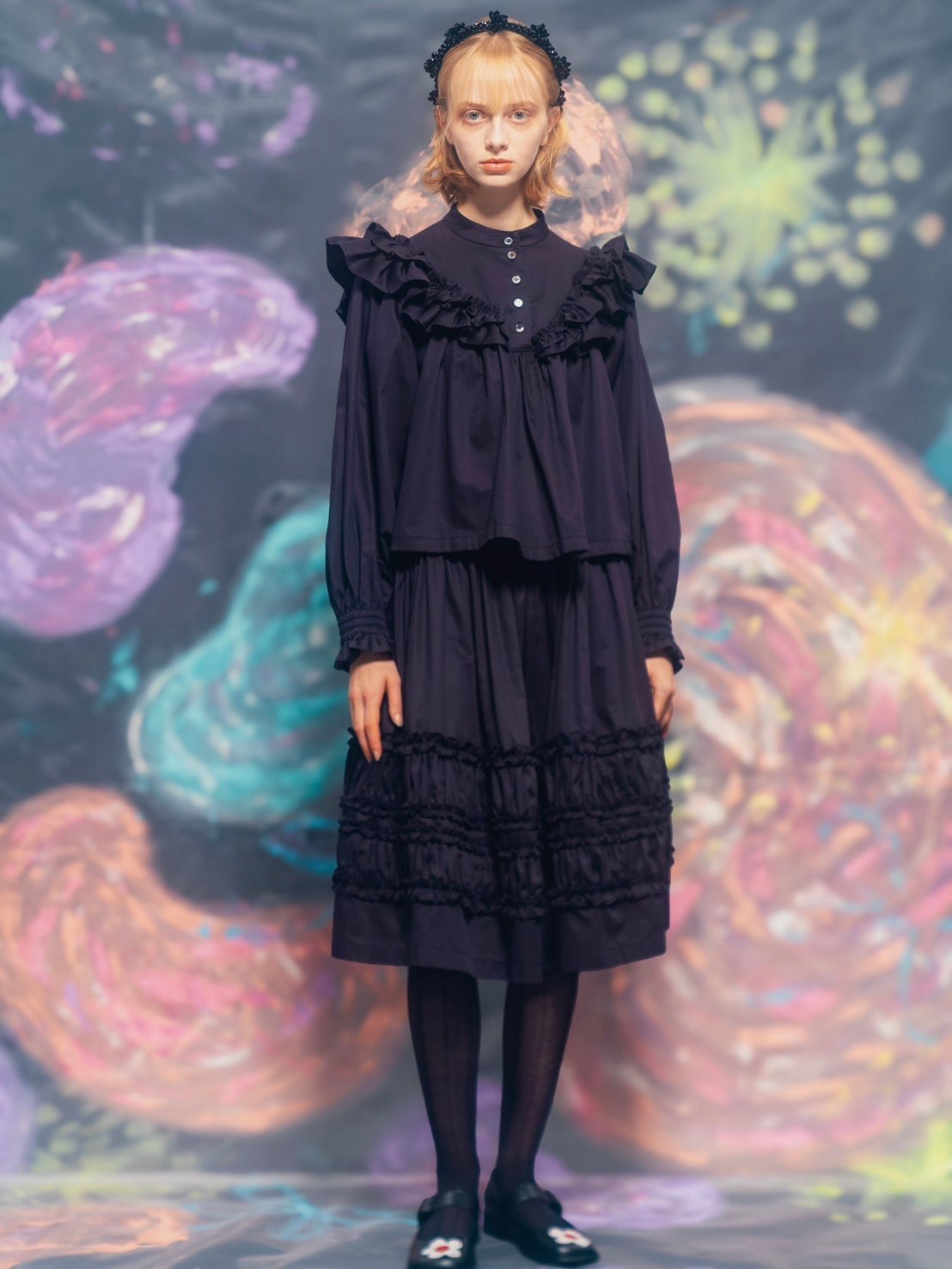 KAKA KYLIN 予約 】ギャザーフリルスカート -2026年8月～9月発送予定- |
