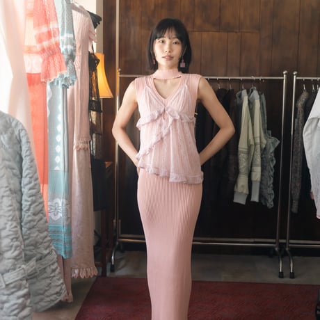 【 ritsu 予約 】Lace Camisole -2026年9月～11月発送予定-