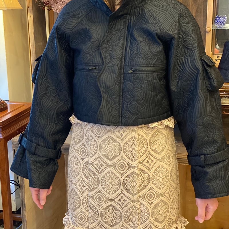 ritsu 】アネモネキルティングクロップドジャケット | 木宮商店 -蔵前-