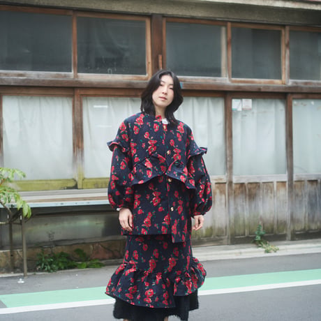 【 kwotias 予約】floating bloom tight skirt (スカート) -2026年9月発送予定-
