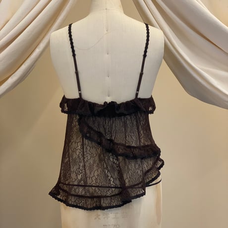 【 ritsu 予約 】Lace Camisole -2026年9月～11月発送予定-