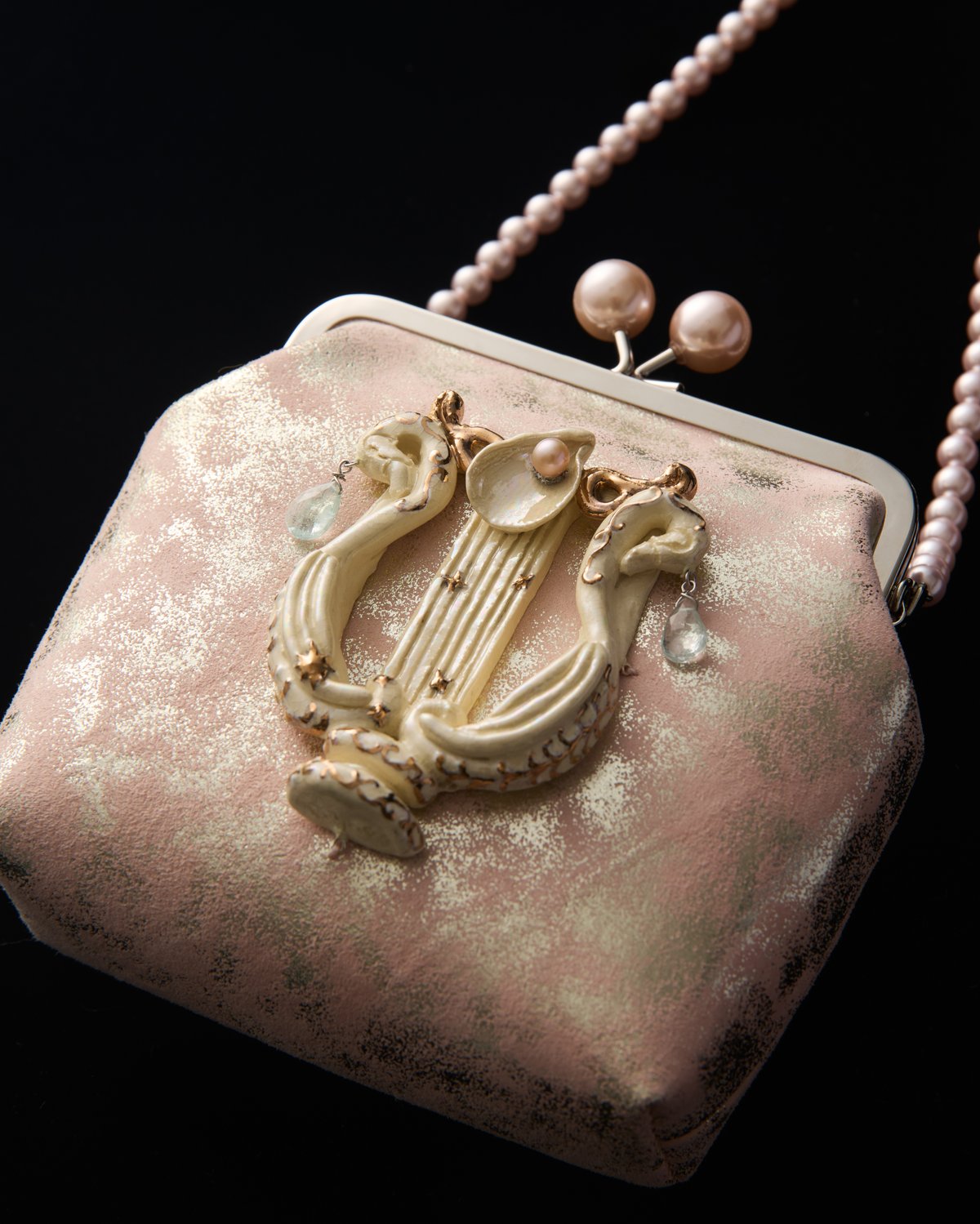 natsumi osawa 】 twinkle kiss-lock purse（small