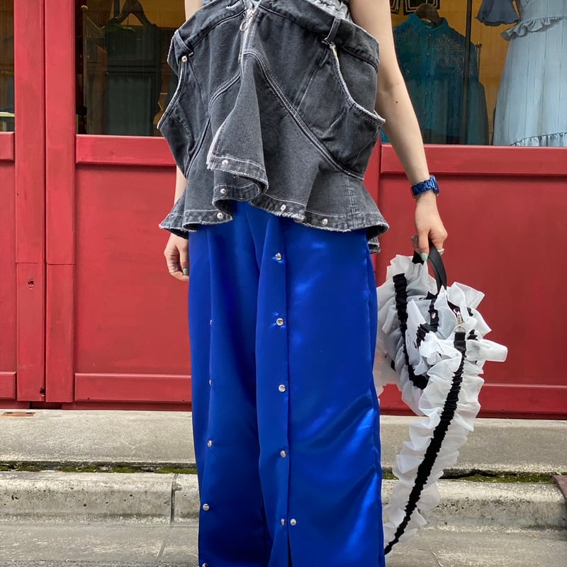 HOUGA 】jean skirt tops (スカート兼トップス) | 木宮商店 -蔵前- 