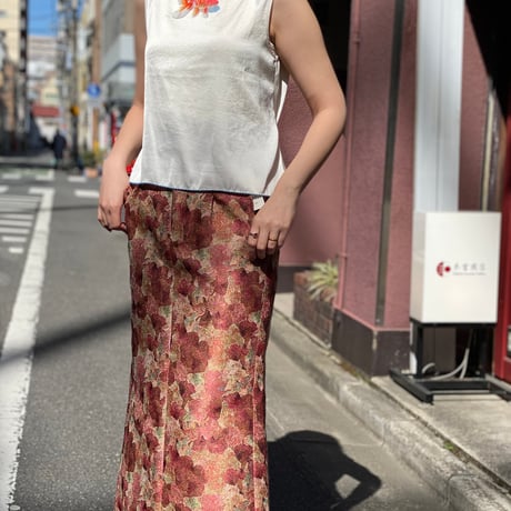 【 ritsu 予約 】 Goldfish bowl tank top -2027年3月～5月発送予定-