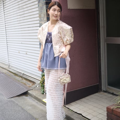 【 natsumi osawa 予約 】 tiered lace pants -2026年8月～9月発送予定-