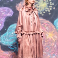 【 KAKA KYLIN 予約 】アセテートワンピース -2026年8月～9月発送予定-