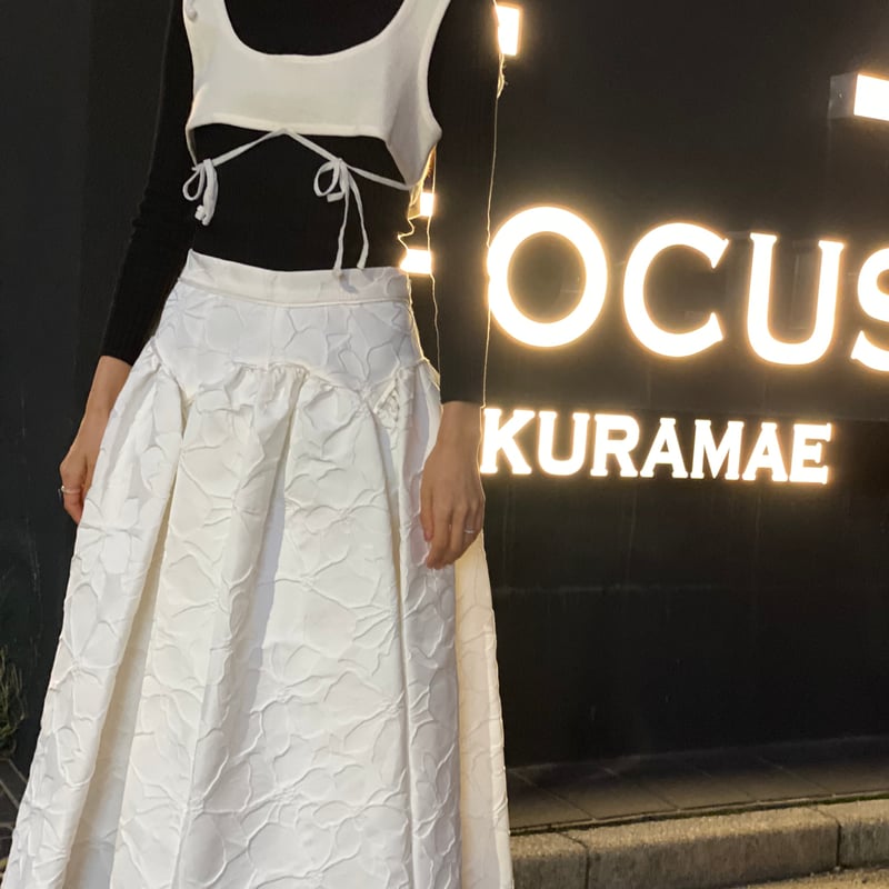 PoI 】ribbon bustier (ビスチェ) | 木宮商店 -蔵前-