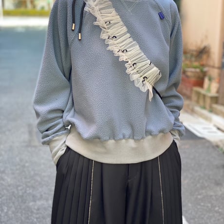 【 daichïogata 】BOA PULLOVER -SAX BLUE-