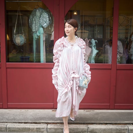 【 natsumi osawa 】 twinkle kiss-lock purse（big）-blue-