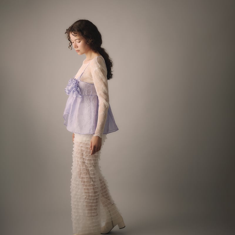 natsumi osawa 予約 】 tiered lace pants -2026年8月