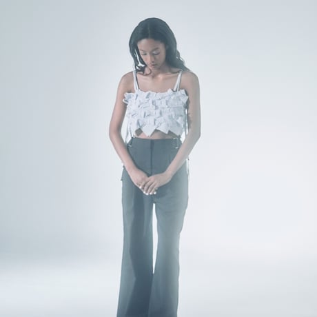 【 CHIHARUEGAMI 予約 】 RIBBON BUSTIER -2027年3月発送予定-