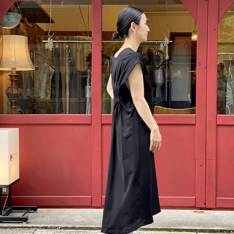 新品 Create Clair French-sleeve cut dress Create Clair 】French-sleeve cut dress (ワンピース