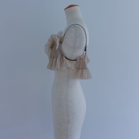 【 MIKI IMAMURA 】 Tulle Bustier (ビスチェ)