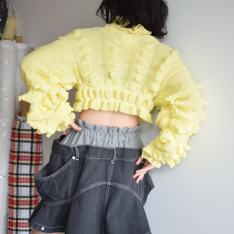 HOUGA 】jean skirt tops (スカート兼トップス) | 木宮商店 -蔵前- HOUGA 】jean skirt tops (スカート兼トップス) | 木宮商店 -蔵前-