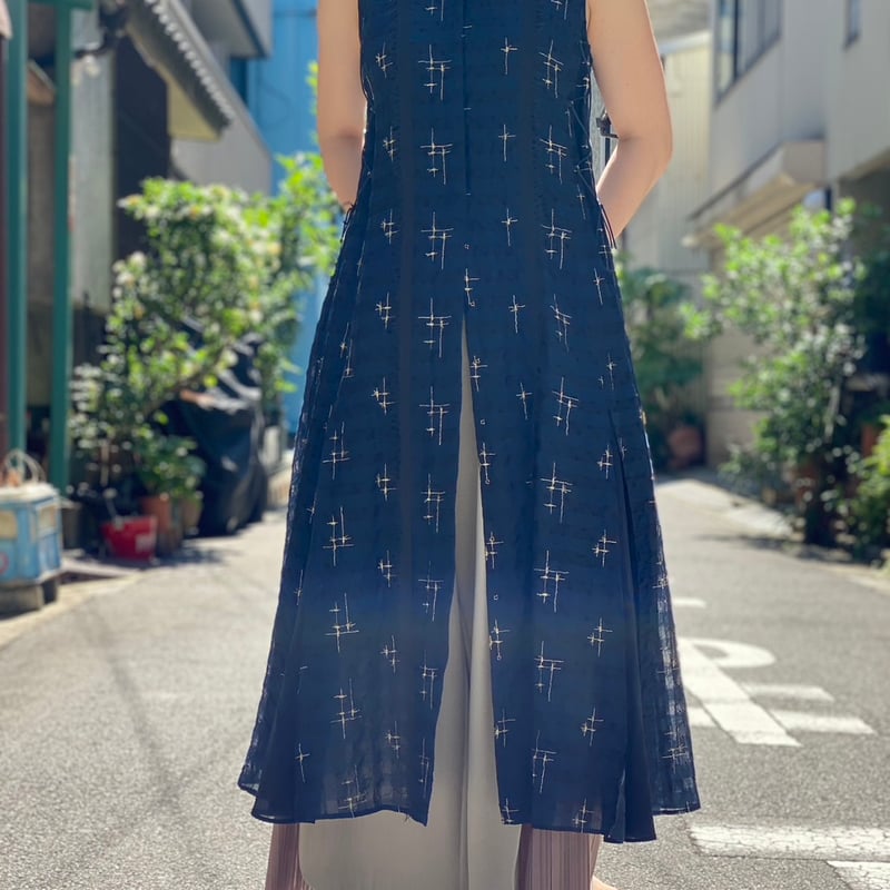 nagisa 】sparkle embroidery dress (ワンピース) | 木宮 