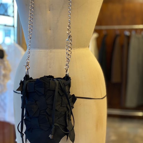 【 CHIHARUEGAMI 予約 】 RIBBON BAG -2027年3月発送予定-