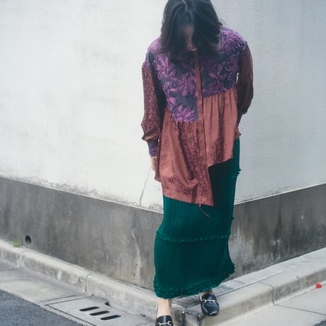 【 kwotias 予約】dual shirt (ブラウス) -2026年8月発送予定-