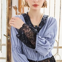 【 kwotias 】 tre grazie blouse (ブラウス)
