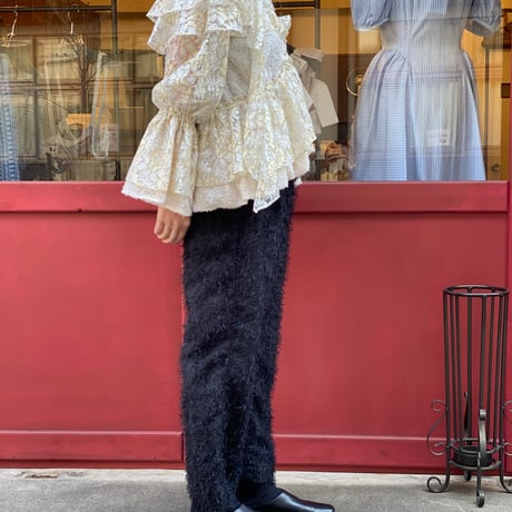 【 CHIHARUEGAMI 予約 】STICH PANTS BRUSHED (パンツ) -2026年8月発送予定-
