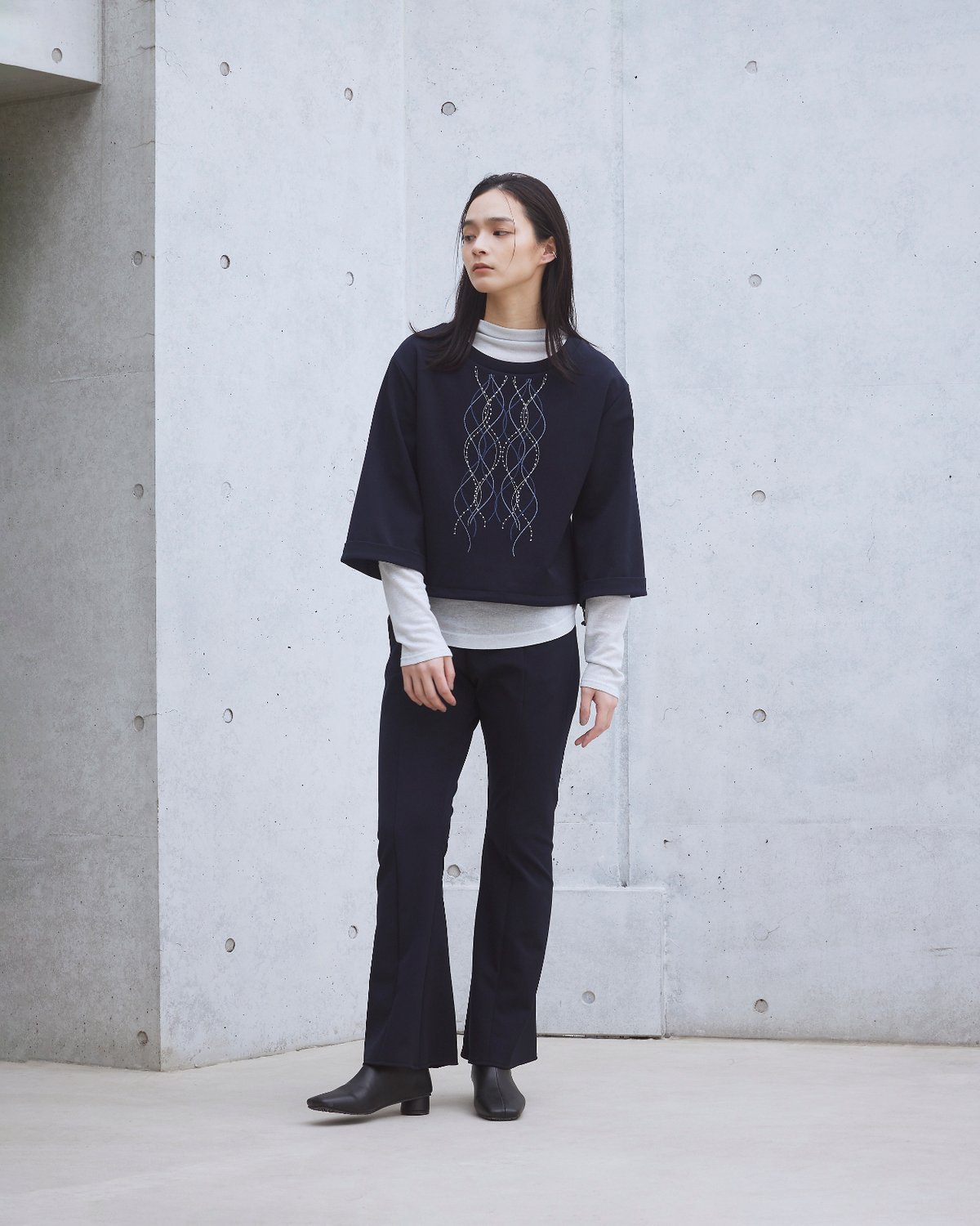 パンツ KANAYA Kana Kawasaki 】stretch flared pants (パンツ) | 木