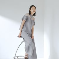 【 Kana Kawasaki 】sheer piping tops (トップス)