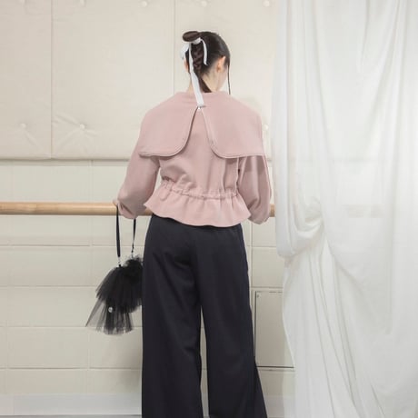 【 MIKI IMAMURA 予約】SAILOR COLLAR PEPLUM TOP (トップス) -2026年10月発送予定-