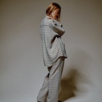 【 ENSW 予約 】CHECK EASY PANTS (パンツ)