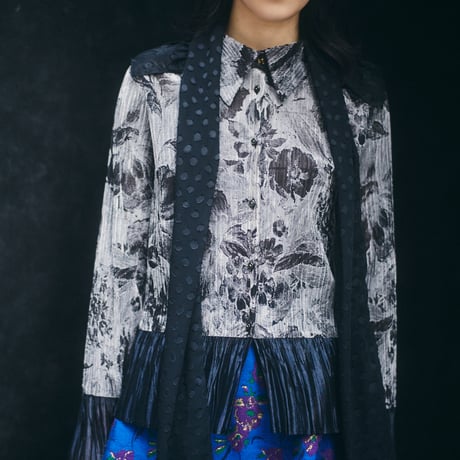 【 kwotias 予約】glisten shirt (ブラウス) -2026年8月発送予定-