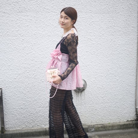 【 natsumi osawa 予約 】 tiered lace pants -2026年8月～9月発送予定-
